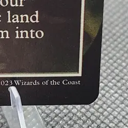 Mythic Land Tax (Anime Borderless) from Wilds of Eldraine: Enchanting Tales - Image 4