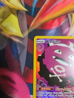 Pokemon TCG Koffing Holo Secret Rare Cosmic Eclipse 243/236 - Image 2