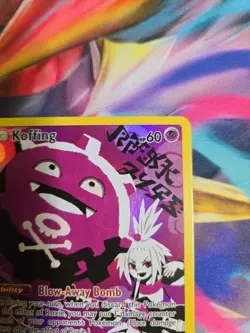 Pokemon TCG Koffing Holo Secret Rare Cosmic Eclipse 243/236 - Image 3