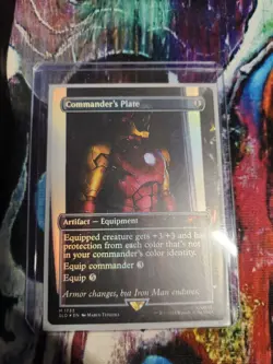 Commander's Plate (1733) (Rainbow Foil) Secret Lair Drop Foil - Image 1
