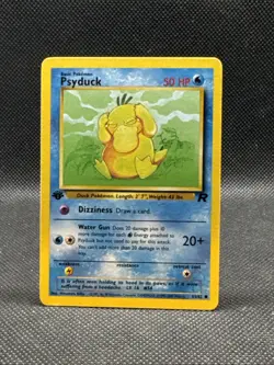 Psyduck - 1st Edition - 65/82 Team Rocket - WOTC - Pokemon TCG - 2000 LP - Image 1