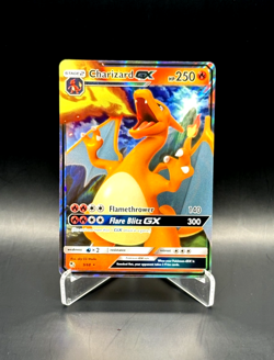 Pokemon TCG Charizard GX Hidden Fates Ultra Rare Holo English 250HP 9/68 NM - Image 1