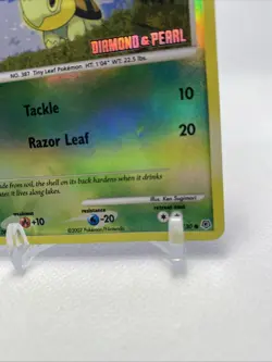 Turtwig Diamond and Pearl Burger King Stamped Holo 103/130 Pokemon - Image 2
