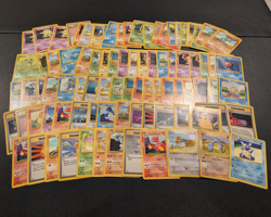 WOTC Pokemon TCG Base Set Lot - Pokemon/Trainer - Image 1