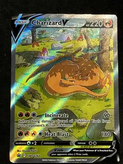 Charizard V Sword & Shield Black Star Promo #SWSH260 - Image 3