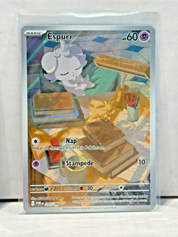2026 Pokemon Perfect Order Espurr Illustration Rare #095/088 - Image 1
