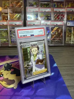PSA 10 Gem Mint Professor’s Research Full Art #201 Sword&Shield English Pokemon - Image 1