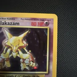Wizards of the Coast Alakazam Base Set 1/102 Holo Rare Stage 2 80 HP 1999 - Image 3