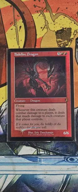 Balefire Dragon (Retro Frame) Innistrad Remastered Foil - Image 1