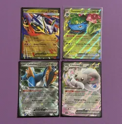 Pokemon TCG Holo EX Lot of 4 - Mega Latias EX, Venusaur, Cobalion, Cinccino - Image 1