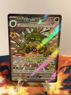 Pokemon TCG Forretress ex - Shiny Ultra Rare SV: Paldean Fates 212/091 NM - Image 2
