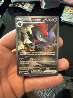 Pokemon Zoroark EX Full Art Sir Journey Together 185/159. Perfectly Centered - Image 1