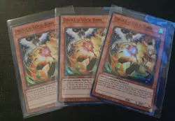 3x Droll & Lock Bird (Alternate Art) RA02-EN006 Super Rare NM 1st Edition Yugioh - Image 1