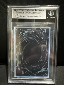 2003 YU-GI-OH Obelisk the Tormentor Secret Rare #GBI-002 BGS 8.5 Near Mint - Image 2