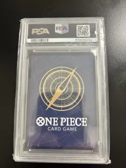 2025 ONE PIECE OP13-CARRYING ON HIS WILL ALTERNATE ART MONKEY D. LUFFY PSA 10 - Image 3