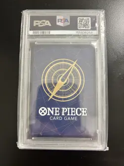 2025 ONE PIECE OP13-CARRYING ON HIS WILL ALTERNATE ART MONKEY D. LUFFY PSA 10 - Image 4