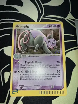 Grumpig 6/97 Holo Rare EX Pokemon Card 🔥PSA Grade🔥075💎NM++💎 - Image 2