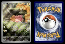 Pawmi 226/091 Illustration Rare Paldean Fates Pokemon Card - Image 1
