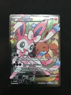 MP Sylveon EX RC32/RC32 Full Art XY Generations Radiant Collection Pokemon Card - Image 1
