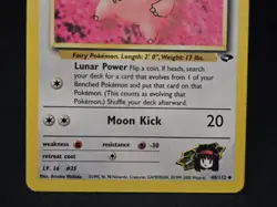 Erika's Clefairy 40/132 Gym Challenge Pokemon Card - Image 3