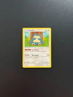 Pokemon TCG Snorlax Unbroken Bonds Holo Card 158/214 - Image 1