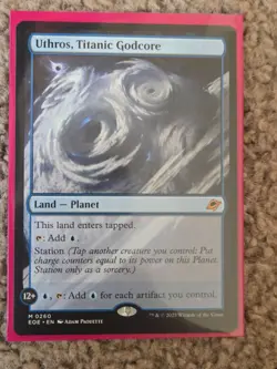 Uthros, Titanic Godcore Edge of Eternities Regular Mythic 0260 - Image 1
