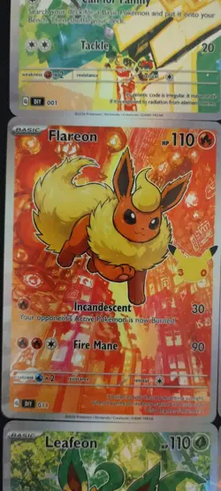Custom Eeveelutions First Partner Inspired DIY Card Art Set - Image 5