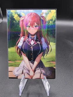 Stella Vermillion Holographic Anime Collectible Trading Card - Image 2