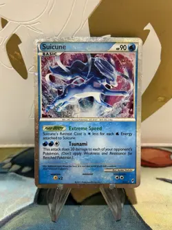 Suicune SL11 Call of Legends Set Pokemon Card Nintendo Shiny Holo Rare MP - Image 1