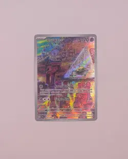 Scarlet & Violet Holo Drowzee 210/198 Pokemon Card - Image 1
