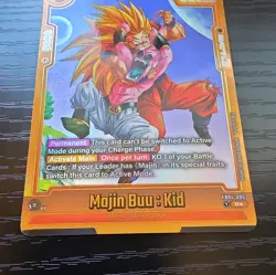 Bandai Dragon Ball Super Card Game Majin Buu: Kid FB04-095 Alt Manga - Image 2