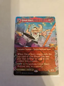 Gwen Stacy Borderless 0209 MTG SPM Nm/M *ON HAND* - Image 1