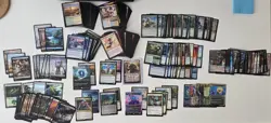 MTG Collection - Small - lots of Rares / foils / full art lands / Promo cards - Image 1