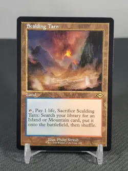 Magic the Gathering TCG: Scalding Tarn #439, Modern Horizons 2, Retro Frame #1 - Image 1