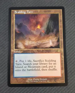 Magic the Gathering TCG: Scalding Tarn #439, Modern Horizons 2, Retro Frame #1 - Image 3