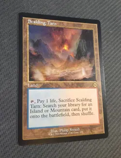Magic the Gathering TCG: Scalding Tarn #439, Modern Horizons 2, Retro Frame #1 - Image 4