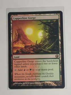 Copperline Gorge R Scars of Mirrodin 225 LP - Image 1