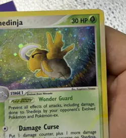 Nintendo Pokemon TCG Shedinja 11/97 EX Dragon Holo Rare 30 HP 2003 HP Swirl - Image 4