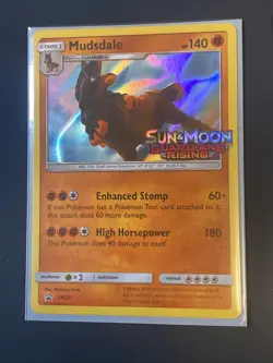4 Pokemon TCG Promo Cards SM18-21 Alolan Sandslash Oricorio Mudsdale Drampa - Image 4