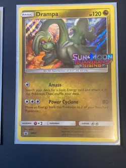 4 Pokemon TCG Promo Cards SM18-21 Alolan Sandslash Oricorio Mudsdale Drampa - Image 5