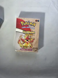 Wizards of the Coast Pokemon Fossil Lockdown Theme Deck 742818060776 - Image 1