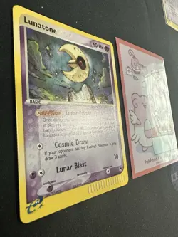 Pokemon Lunatone 8/100 Sandstorm Holo Rare 089 💎NM+💎 - Image 3