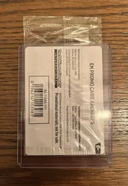 Pokemon Fossil Museum Archeops Excavator Stamp Promo SEALED with Hard Case - Image 2