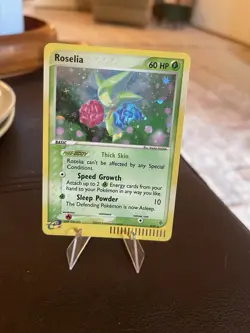 Vintage 2003 Holo Rare Roselia 9/97 EX Dragon E-Reader Series Pokemon Nm - Image 1