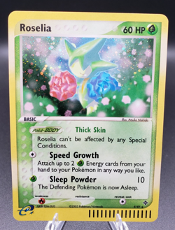 Pokemon TCG Roselia 9/97 - EX Dragon E-Reader Holo - Image 1