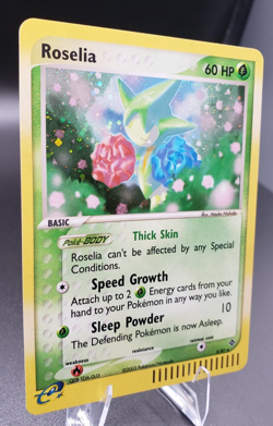 Pokemon TCG Roselia 9/97 - EX Dragon E-Reader Holo - Image 2