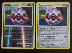 Forretress lot of 2 - 28/146 - Rare and Reverse Holo NM, English Pokemon Legends - Image 1