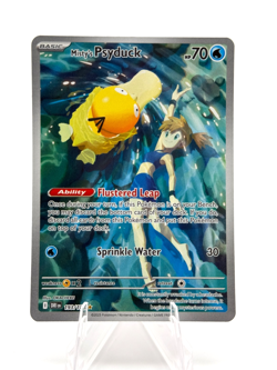 Pokemon Misty's Psyduck Illustration Rare Destined Rivals 193/182 - Image 1
