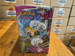 (RIP ON TOP OF BOX) Fusion Strike Booster Box Factory Sealed Pokemon SWSH - Image 4