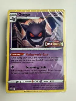 Gengar SWSH241 Sealed Pre-Release Deck Pokemon Lost Origin Build And Battle NEW - Image 1